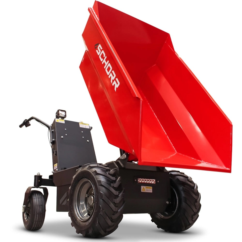 IMG_8239_DEHRA-min.jpg SCHORR Minidumper RR500DEHRA Mulde 500kg 48V Elektromotor – Bild 1